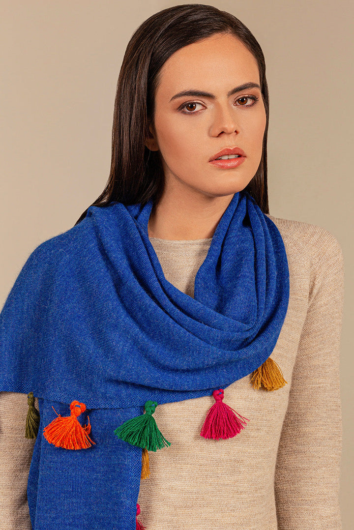 Suzana Scarf Baby Alpaca Color Bermuda