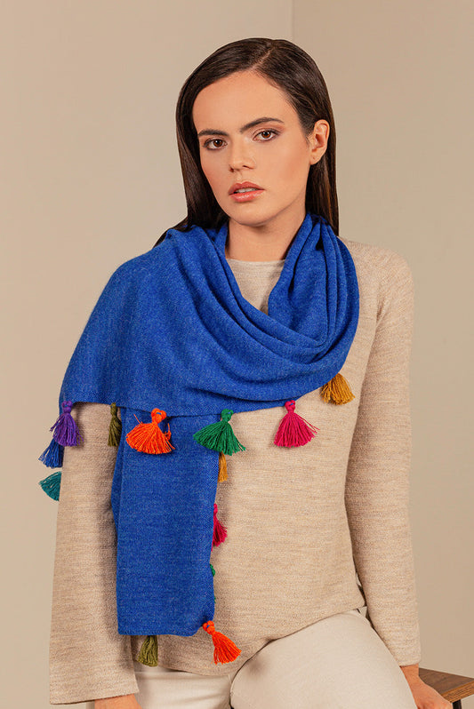 Suzana Scarf Baby Alpaca Color Bermuda