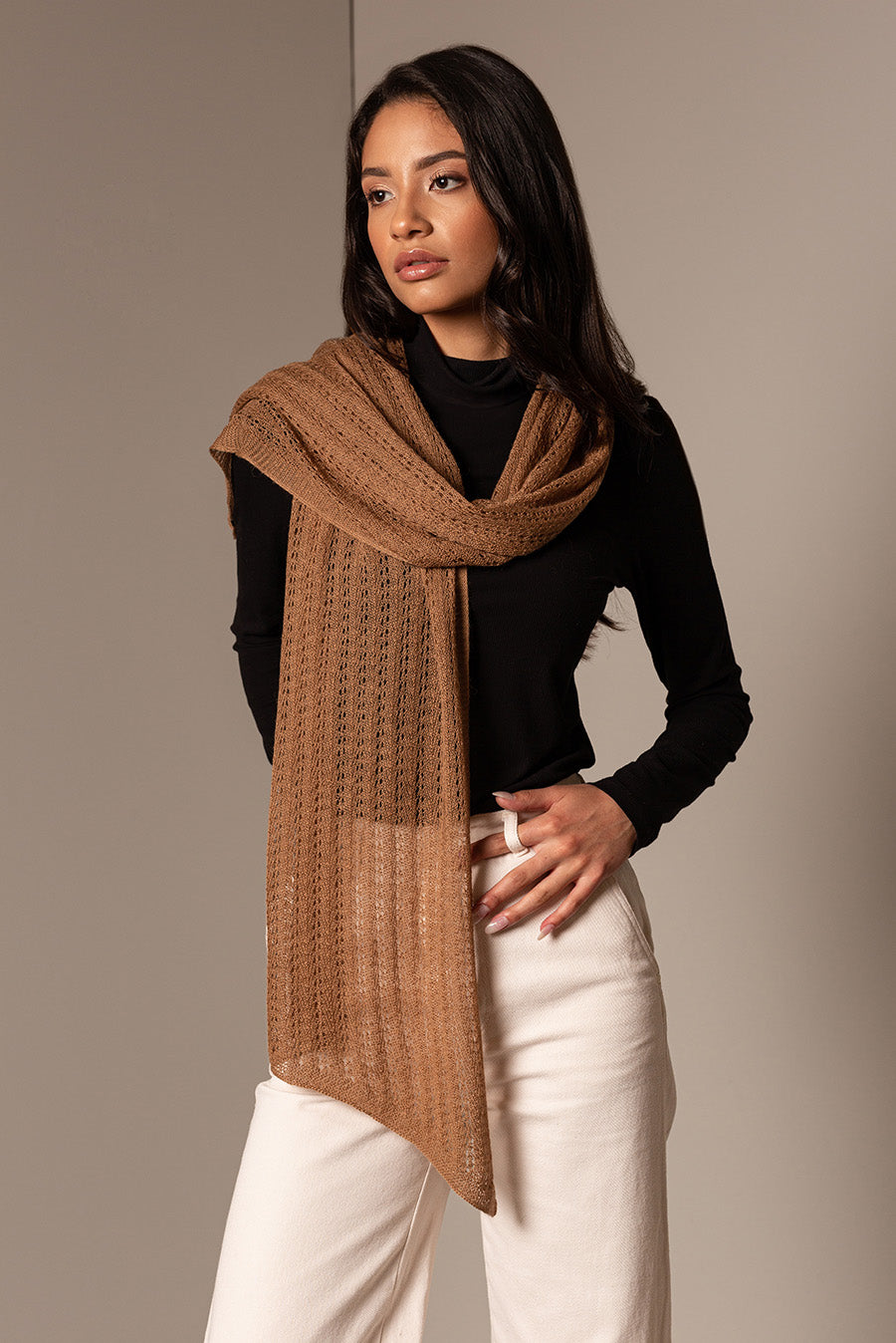 CHALINA BRISA DE ALPACA 16 COLOR CAMEL