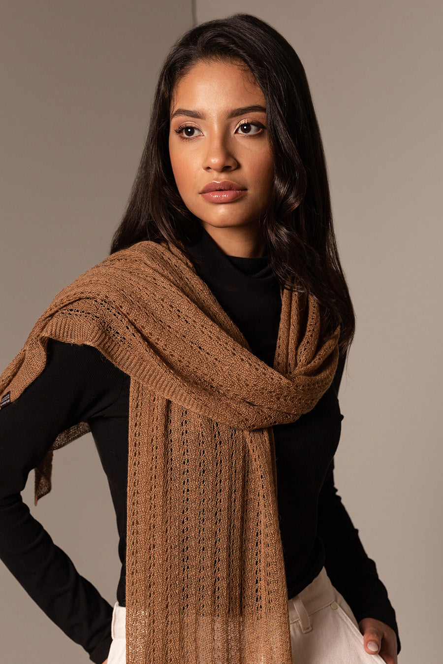 CHALINA BRISA DE ALPACA 16 COLOR CAMEL