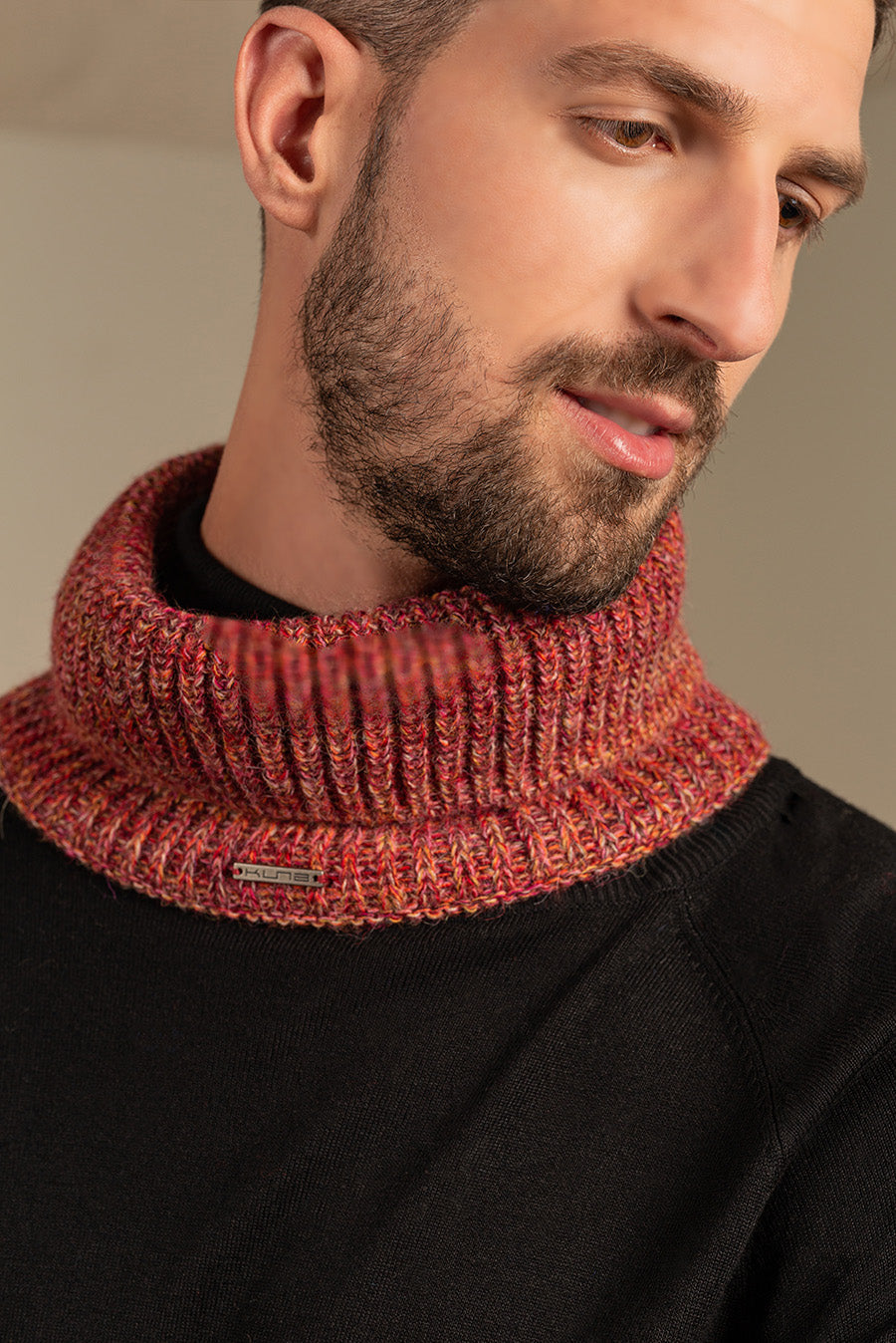 Chalina Ubicate De Baby Alpaca Color Rojo