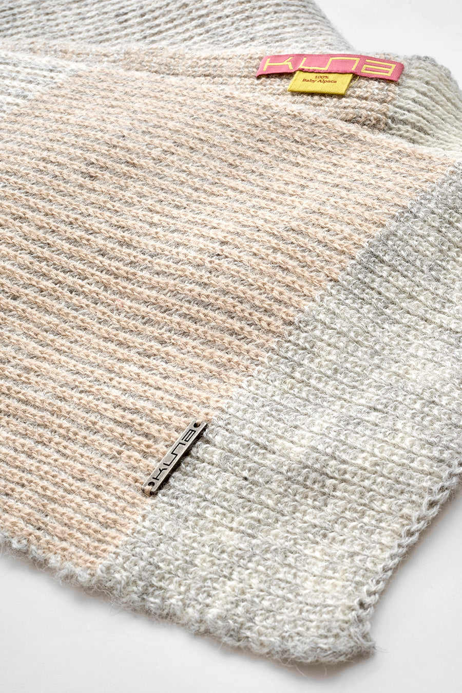 Warrior Scarf Baby Alpaca Color Penguin