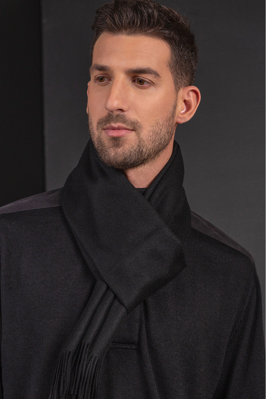 CHALINA BEX DE GUANACO COLOR BLACK