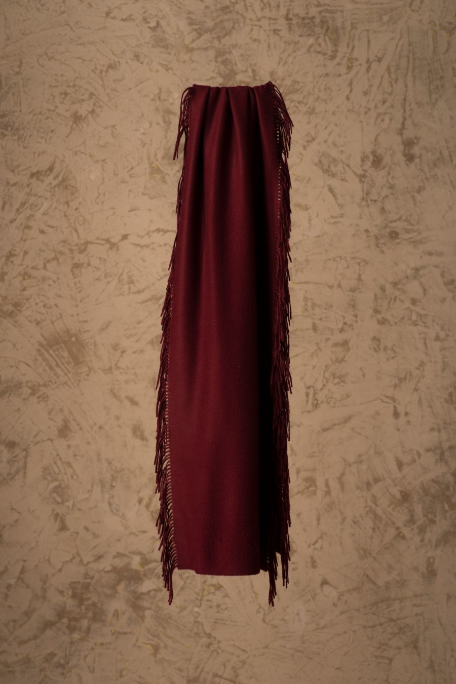 Birmania Scarf Vikuna Color Burdeo