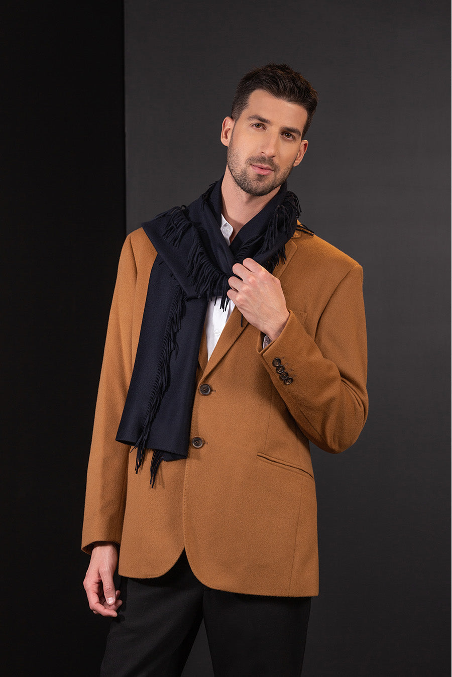 Birmania Scarf Vikuna Color Navy