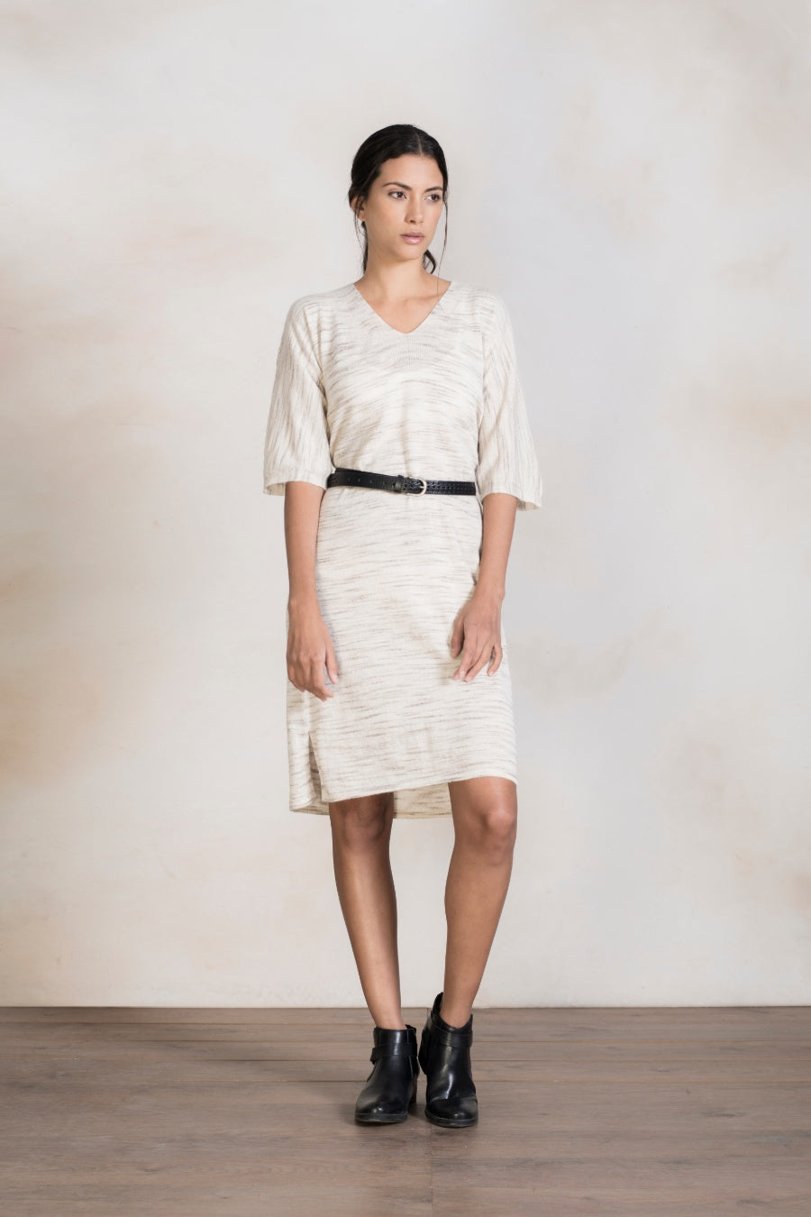 Rangun Dress Baby Alpaca Color Straw