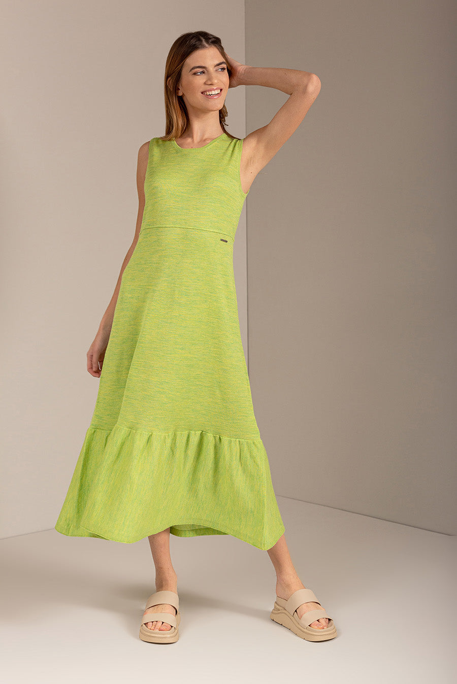 Ucayali Dress Baby Alpaca Color Fluo
