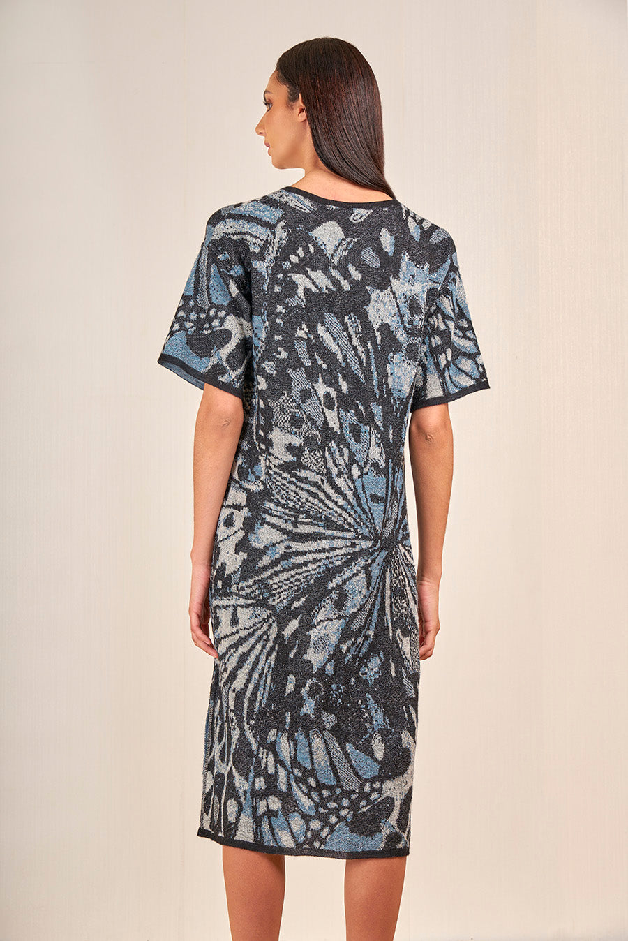 Vapiano Dress Baby Alpaca Color Atardecer