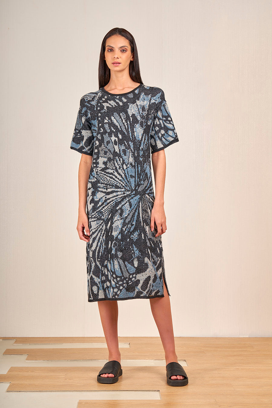 Vapiano Dress Baby Alpaca Color Atardecer