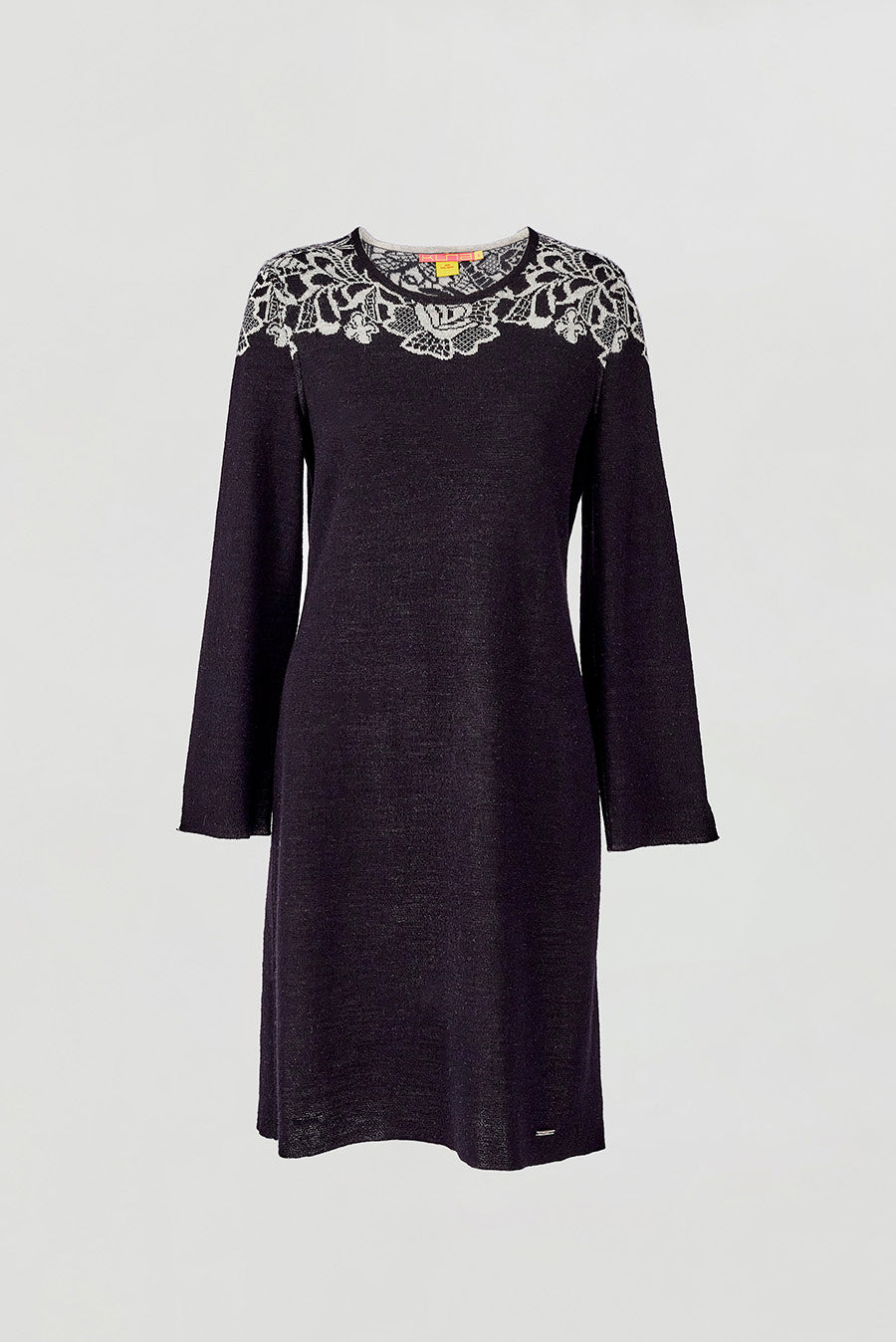 Vestido Wanda De Baby Alpaca Color B&W