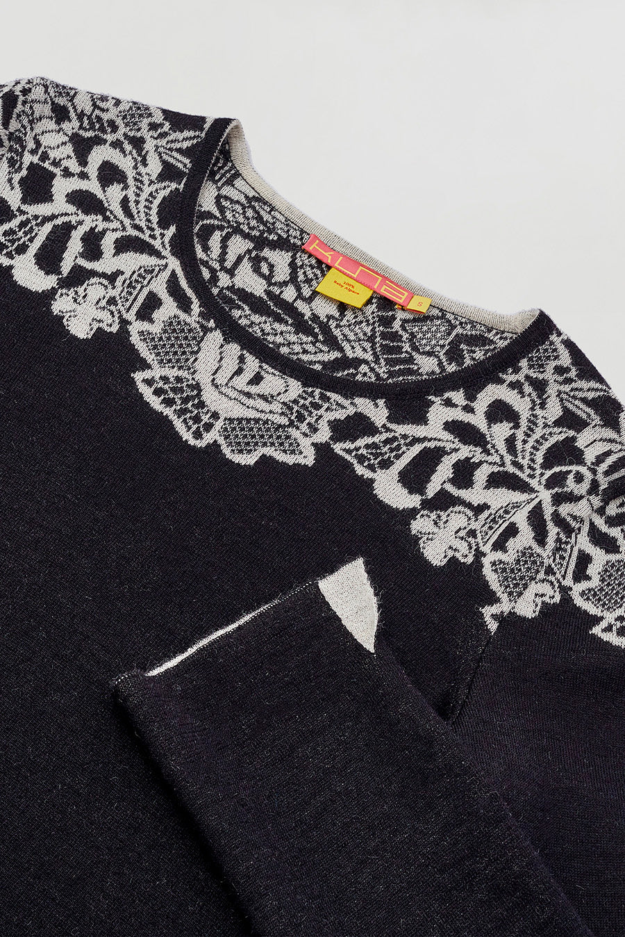 Vestido Wanda De Baby Alpaca Color B&W
