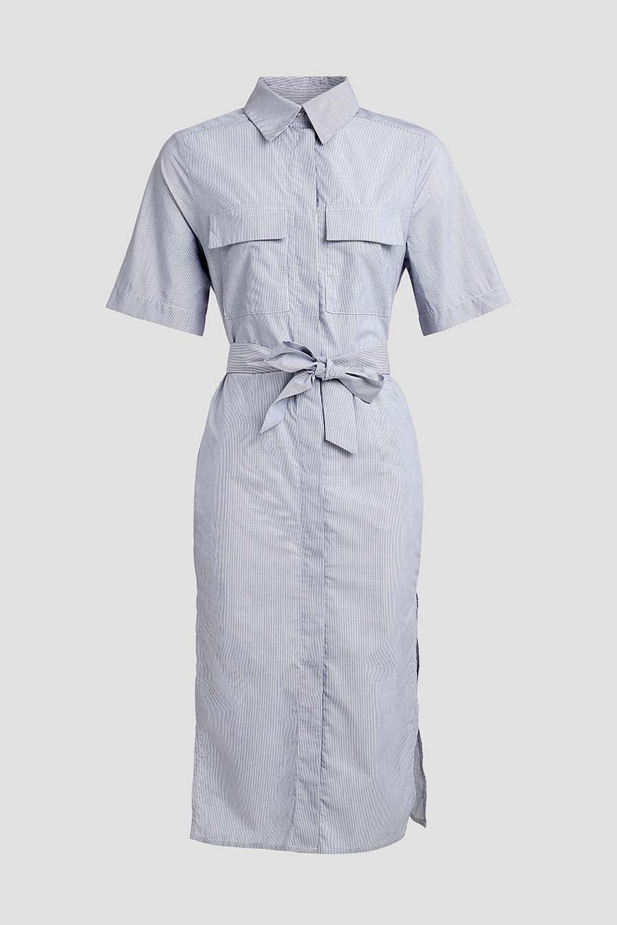 World Dress Cotton Color Blue