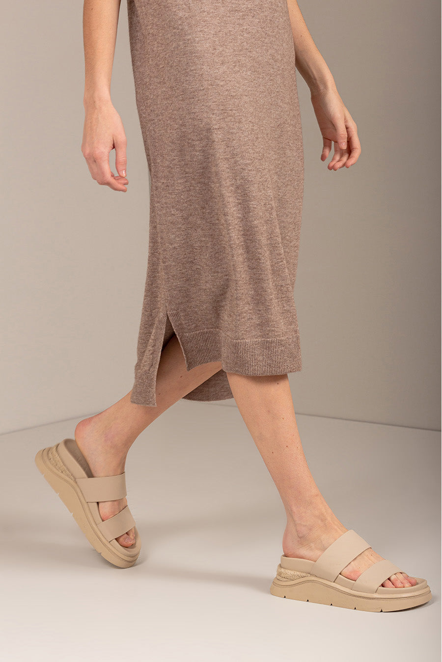 Uresti Dress Cotton Orgánico Color Arcilla