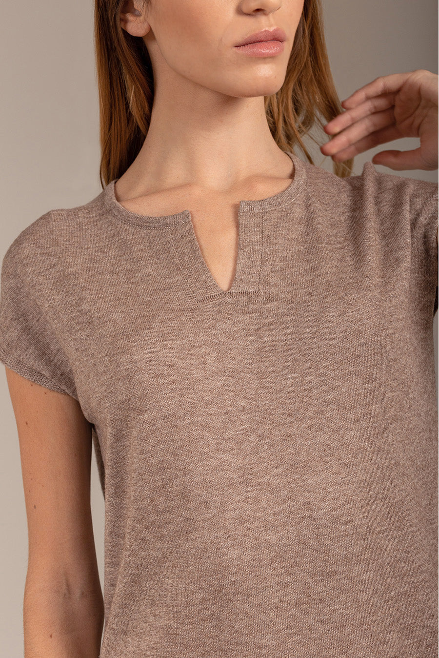 Uresti Dress Cotton Orgánico Color Arcilla
