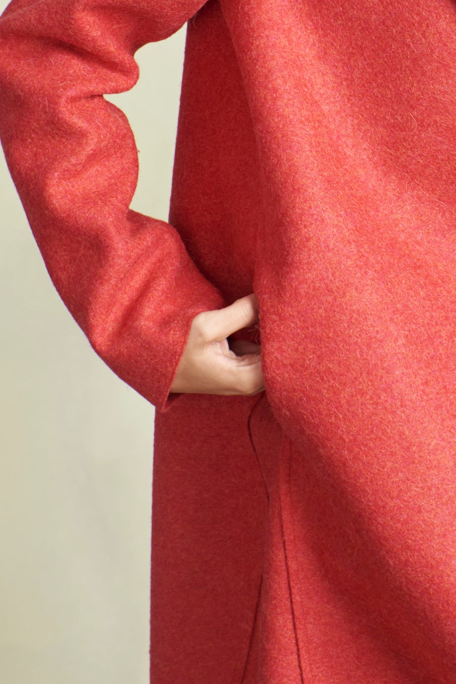 Renovata Coat Alpaca & Wool Color Samba