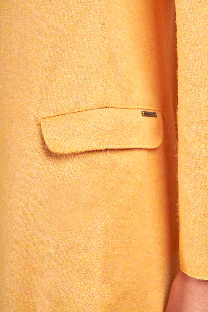 Abrigo Veramaria De Alpaca Color Medalla
