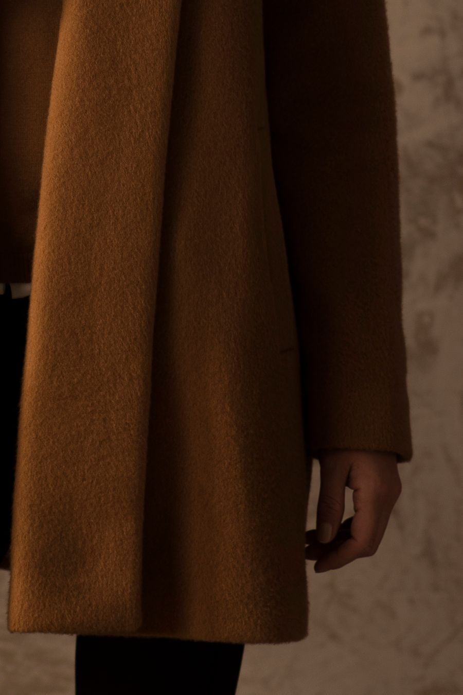 Short Swing - Vikuna Coat Vikuna Color Vikuna
