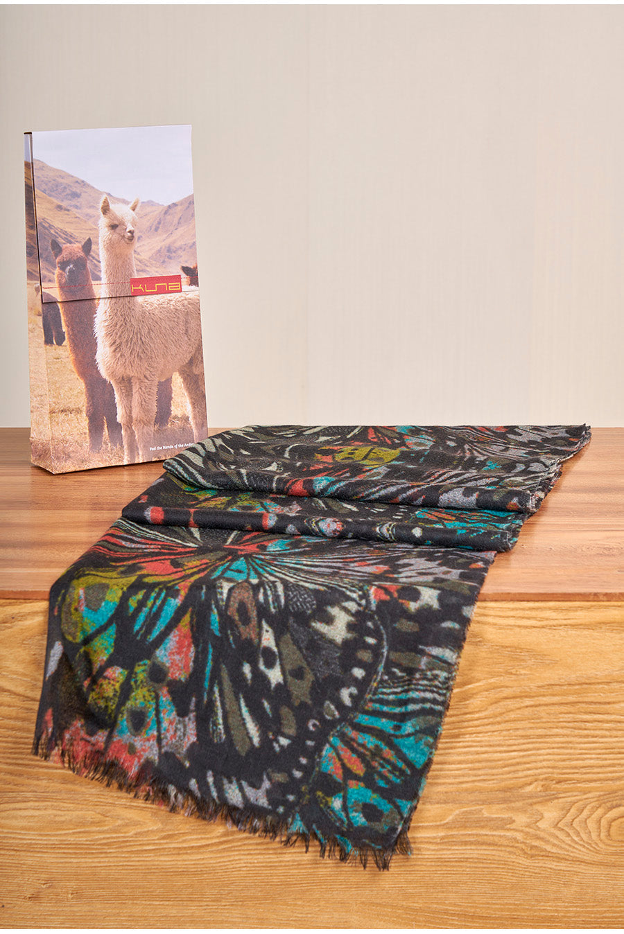 Verso Shawl Baby Alpaca Color Multicolor