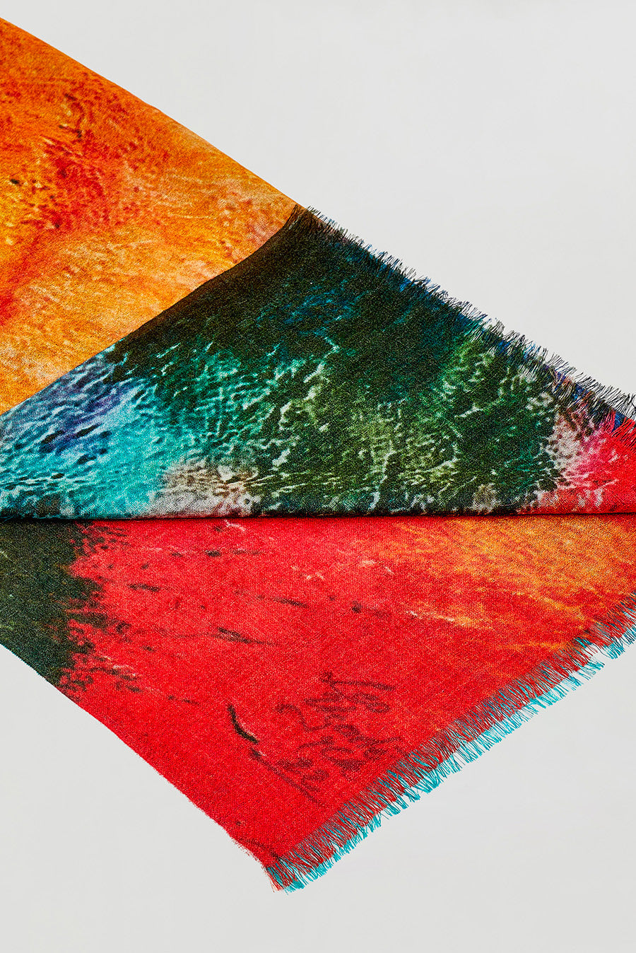 Estola Mensaje Del Color De Baby Alpaca Color Multicolor