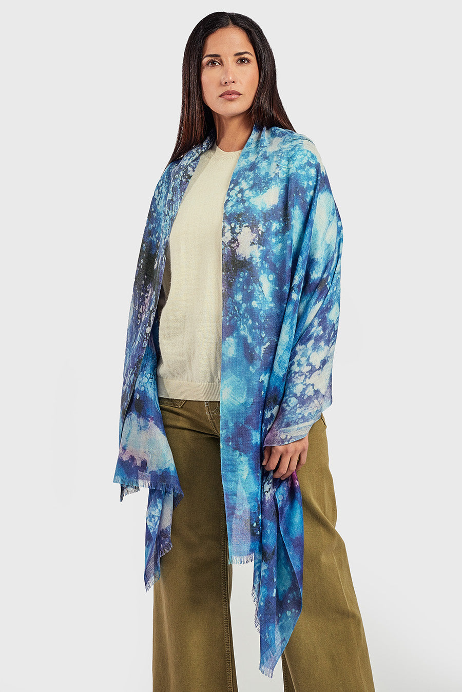Aproximación Al Ala De Una Mariposa Shawl Una Mariposa