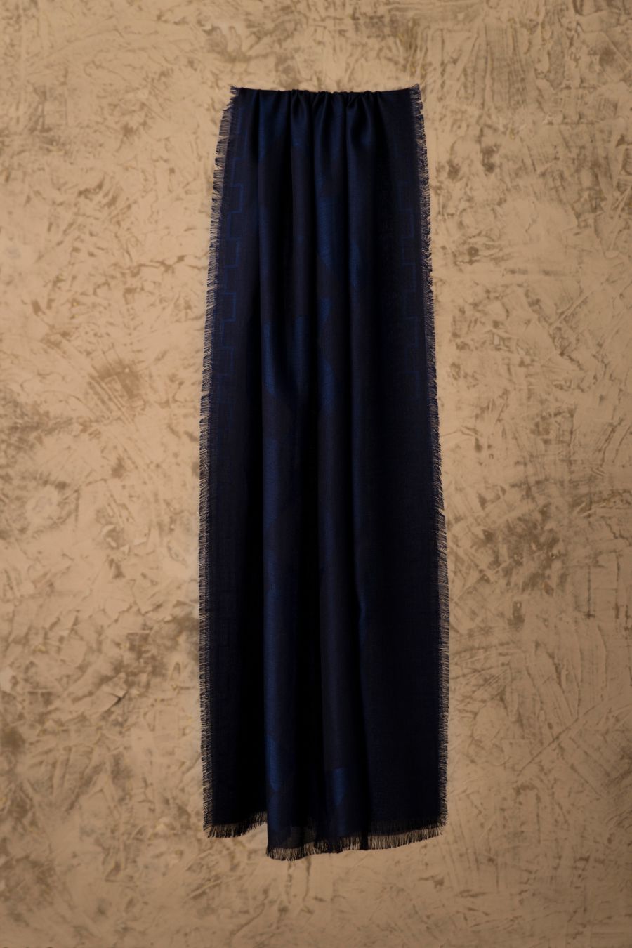 Byzance - Royal Alpaca & Silk Shawl Royal Alpaca & Silk Color Blue