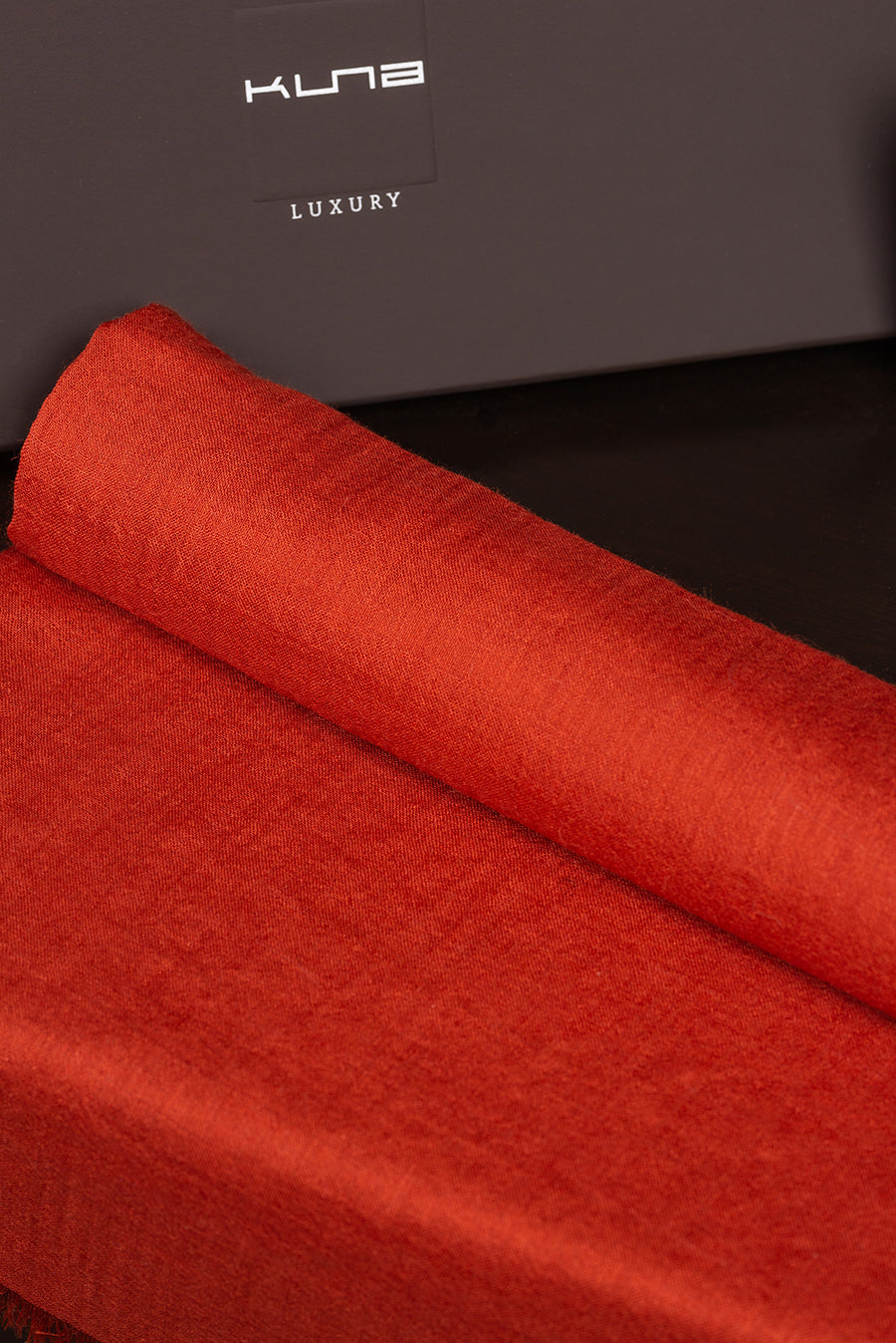 Borisette - Royal Alpaca & Silk Shawl Royal Alpaca & Silk Color Naranja
