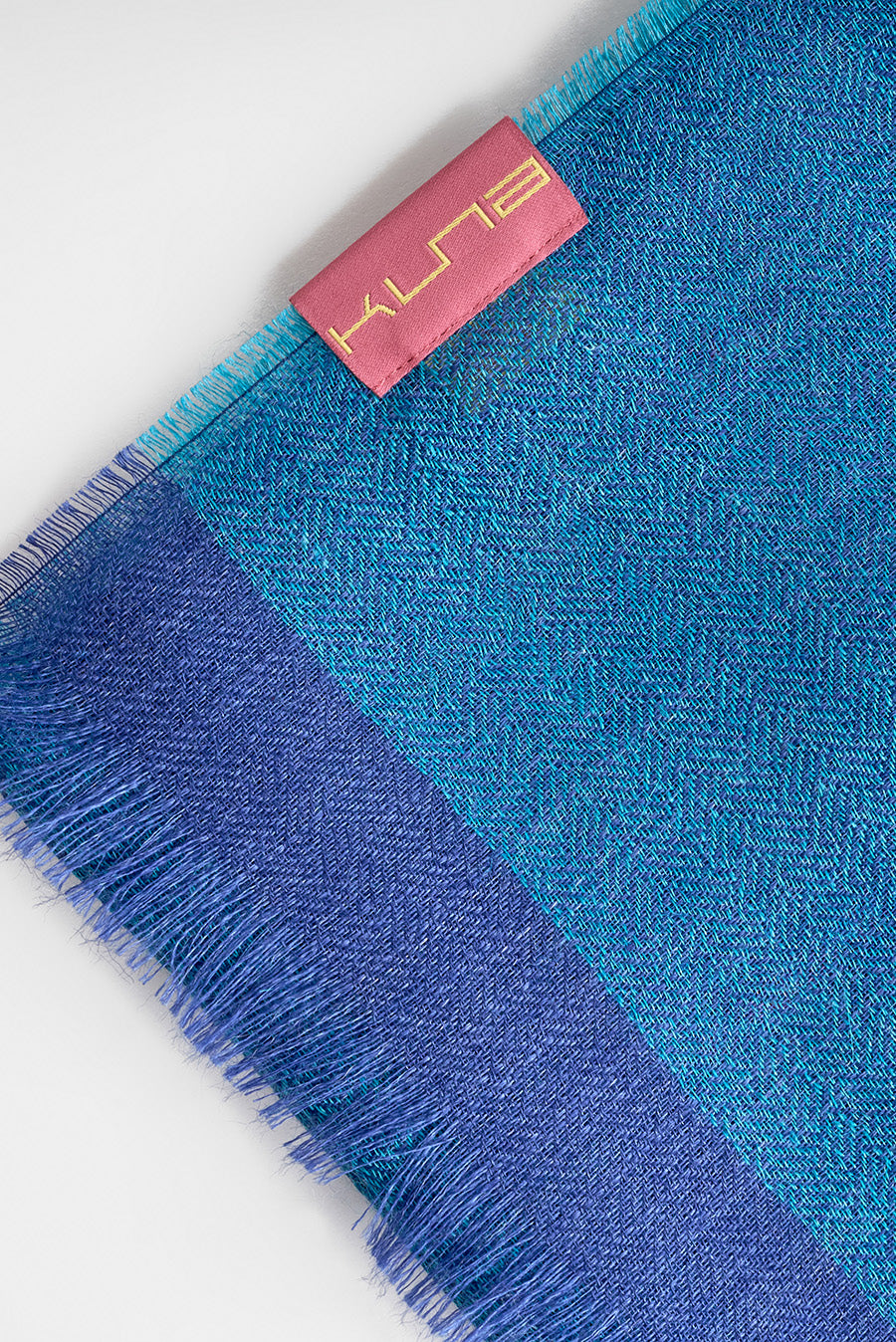 Willapa Shawl Baby Alpaca Color Blue
