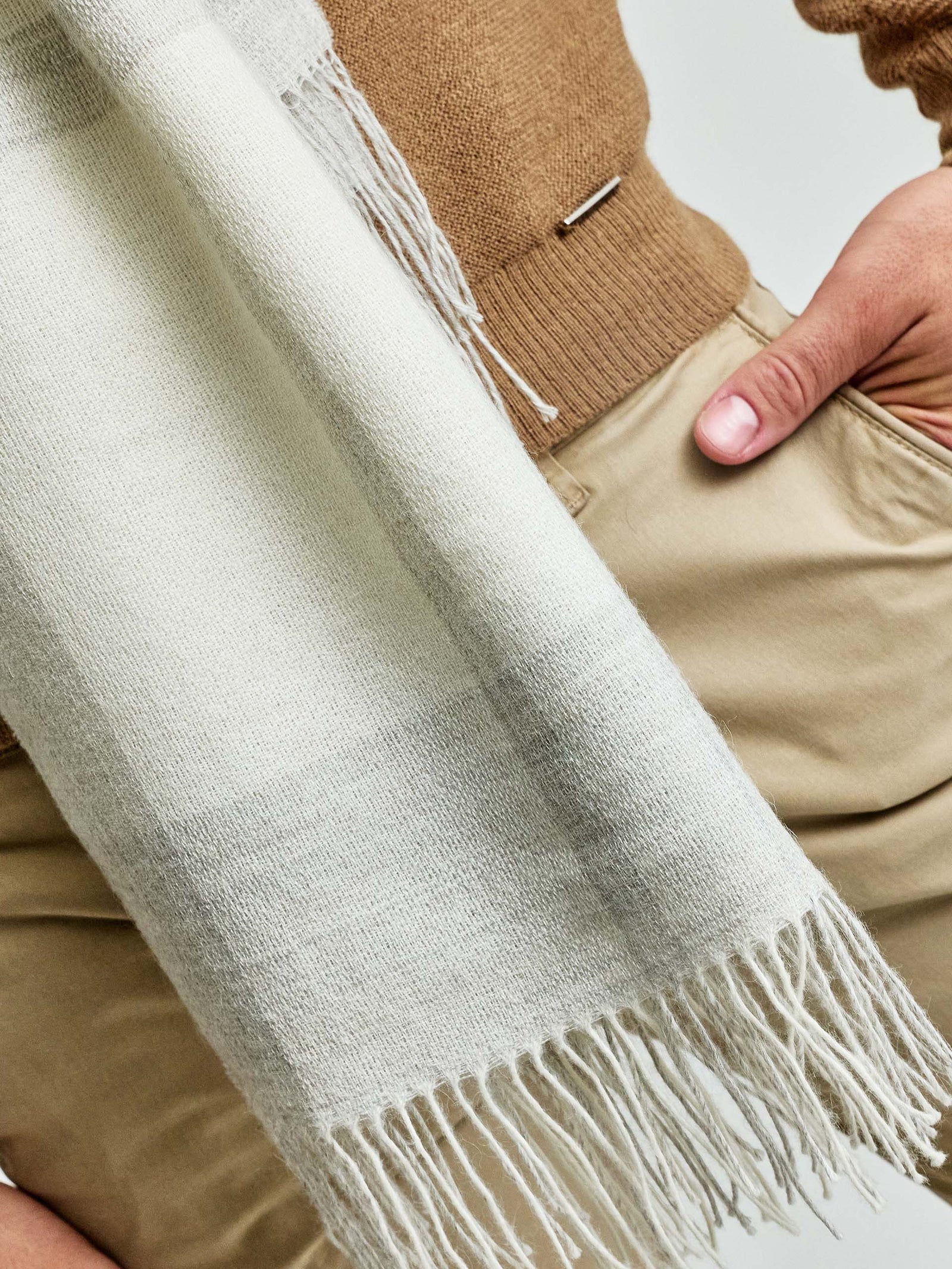 Chal Wingapo Baby Alpaca Color Crudo Ii