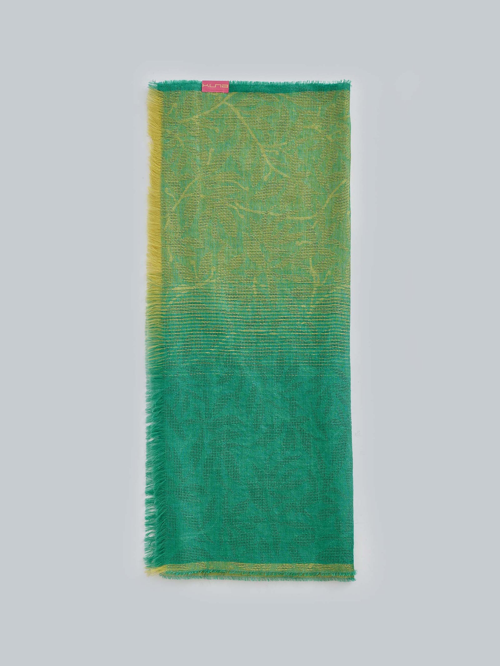Winslow Shawl Baby Alpaca & Silk Color Green
