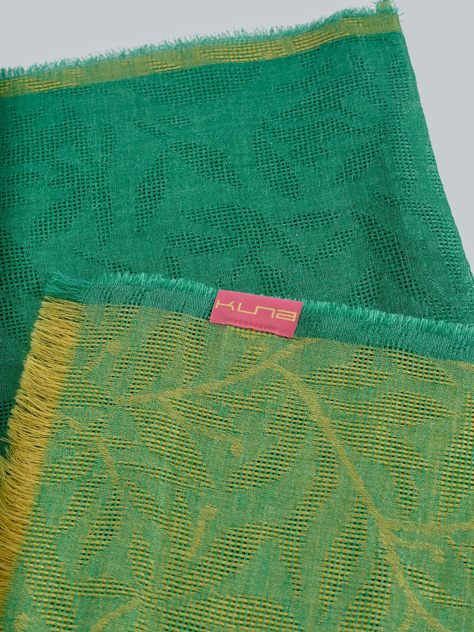 Winslow Shawl Baby Alpaca & Silk Color Green