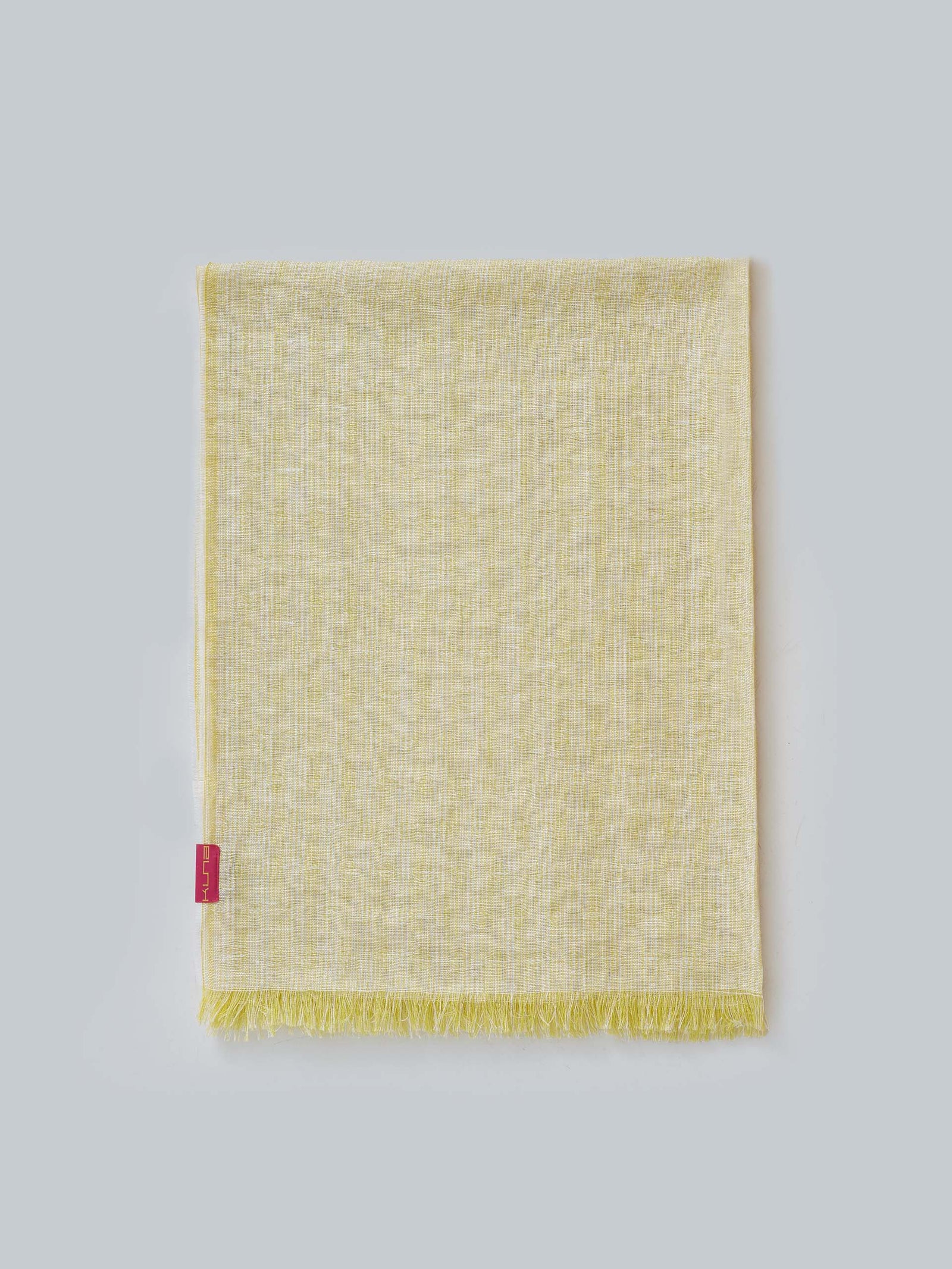 Pañuelo de Lino Amarillo Willkomen