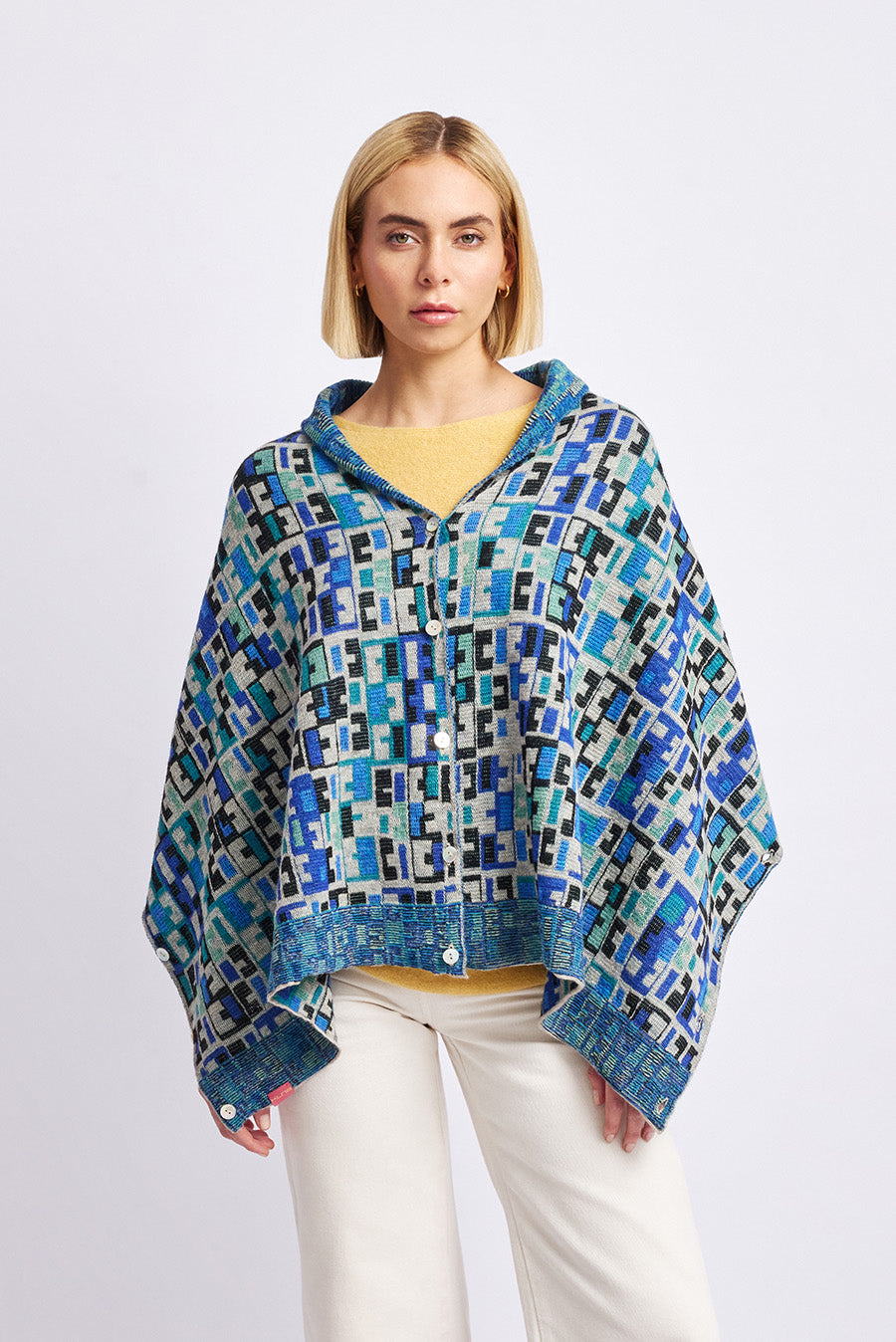Wadja Shawl Baby Alpaca Color Atitlan