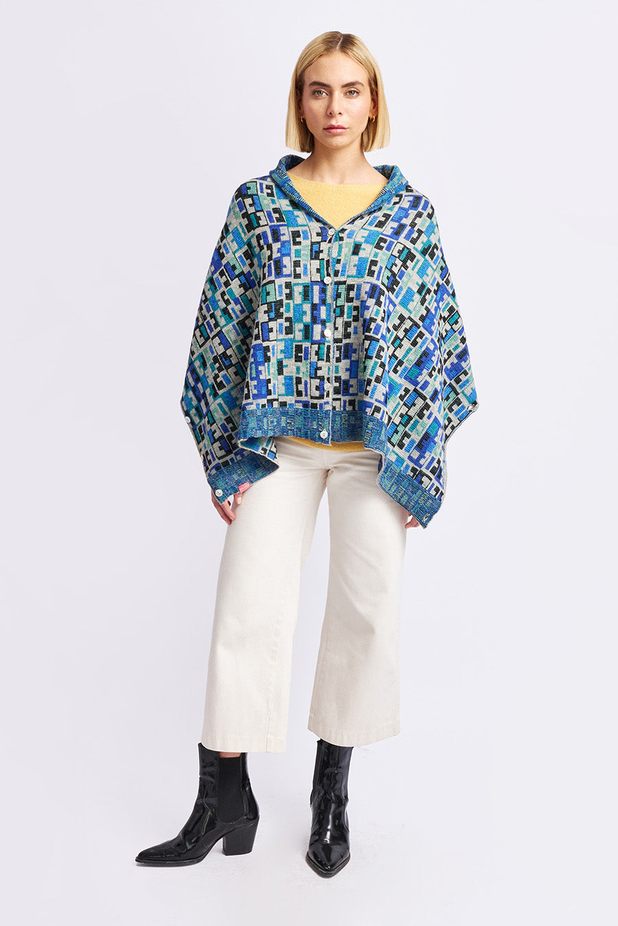 Wadja Shawl Baby Alpaca Color Atitlan