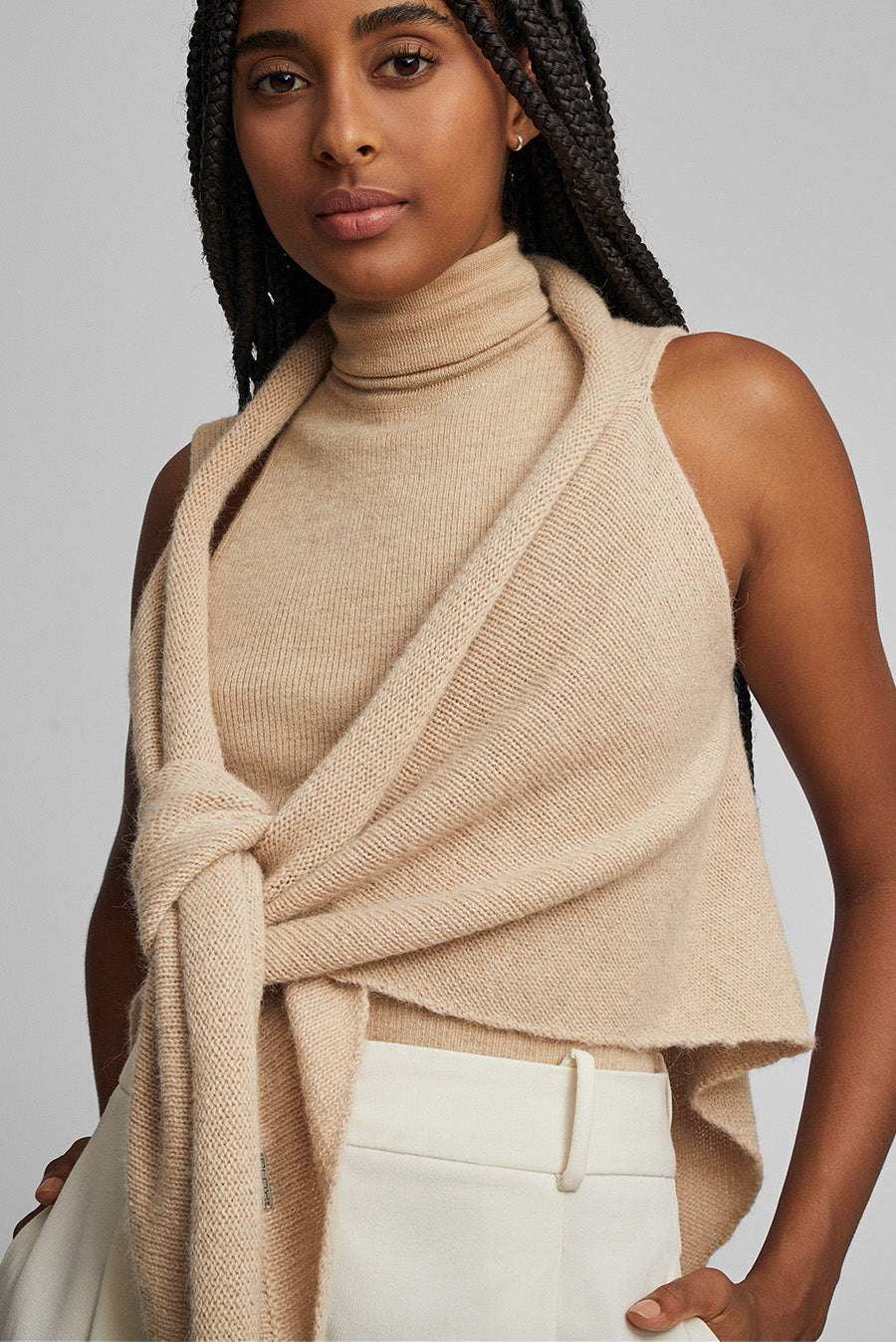 Mantón Wingles Baby Alpaca Color Nomad