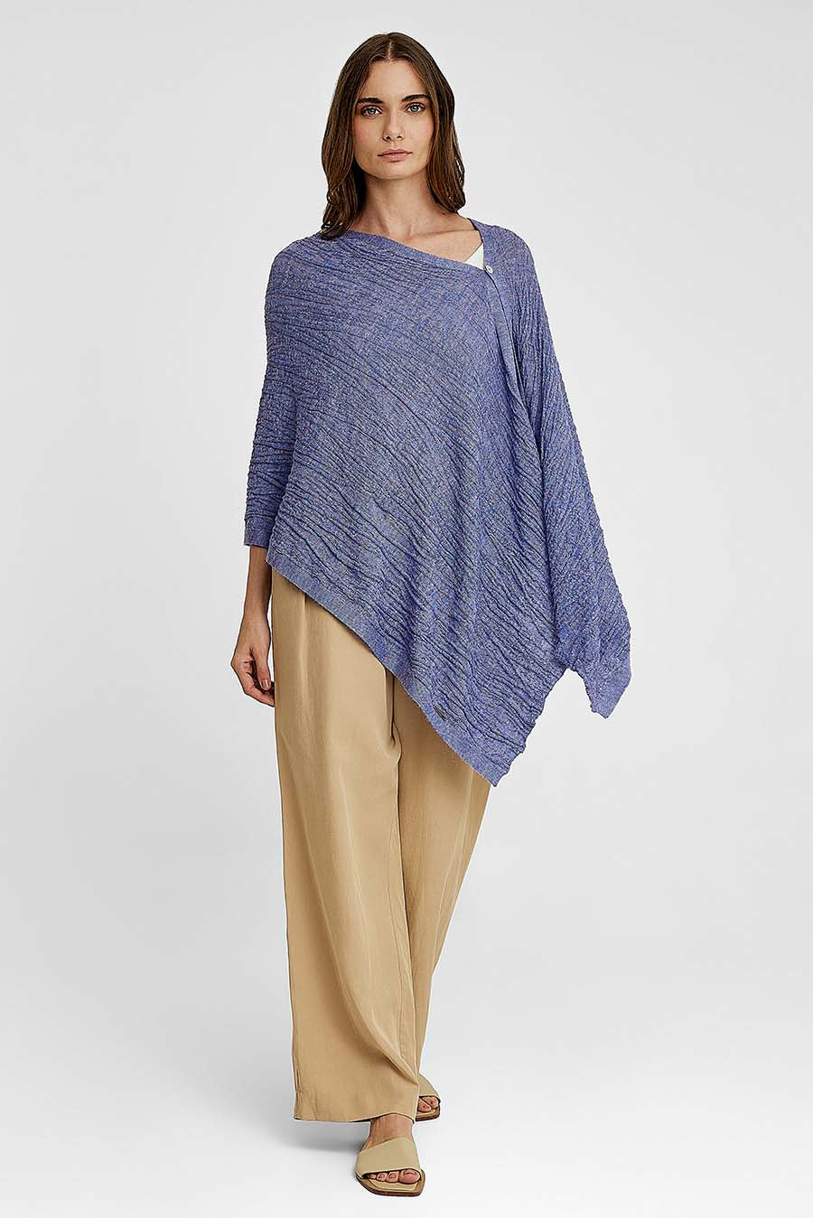 Wildberry Shawl Baby Alpaca Color Purple