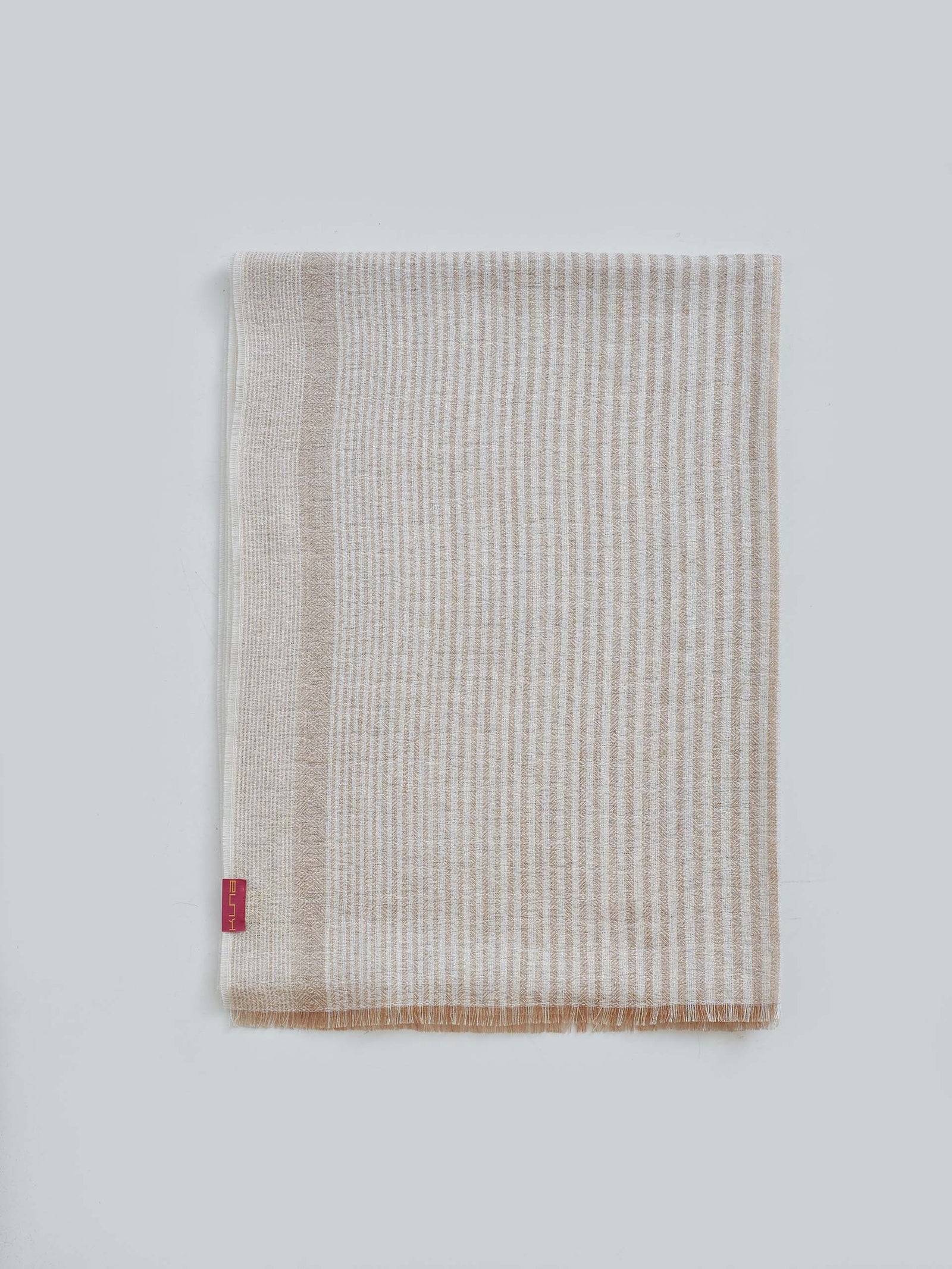 Walden Shawl Cotton & Baby Alpaca Color Beige