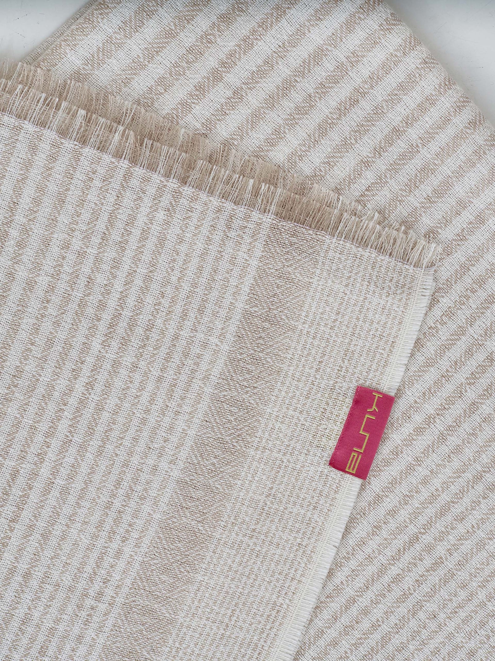 Walden Shawl Cotton & Baby Alpaca Color Beige