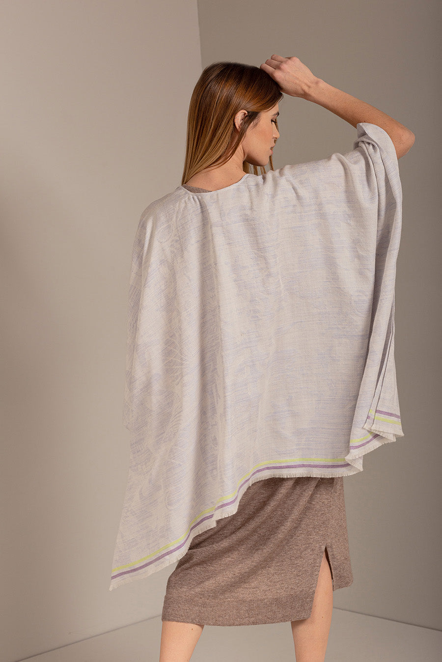Uv Cape Baby Alpaca Color Light Blue
