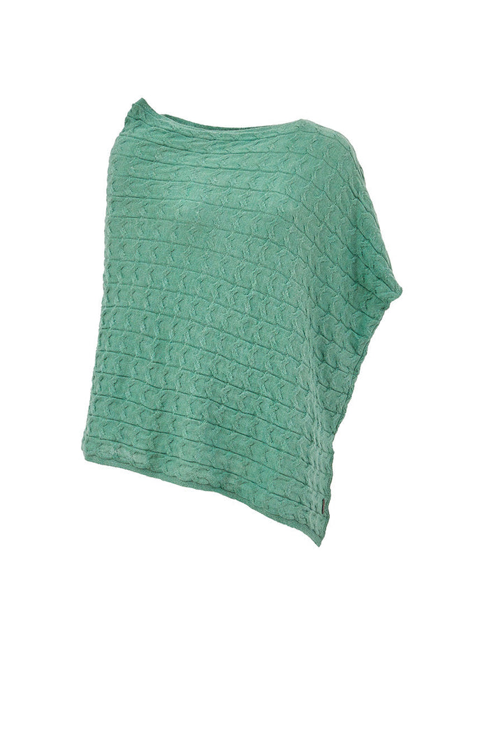 Poncho Sauce Baby Alpaca Color Albahaca