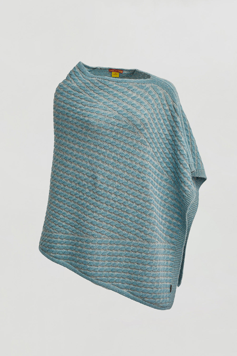 Poncho Wonder De Baby Alpaca Color Dream & Penguin