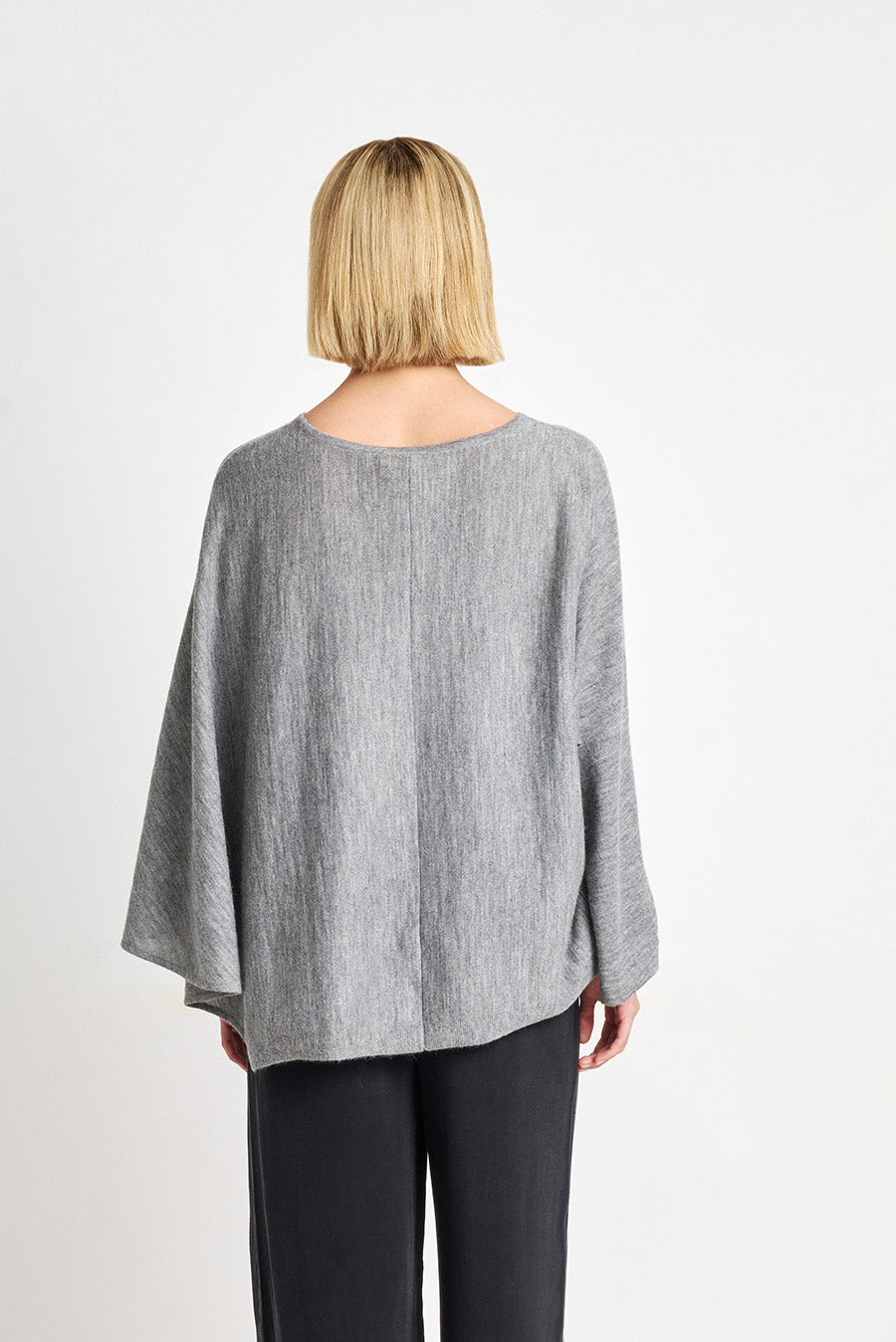 Wimar Poncho Baby Alpaca Color Nuage