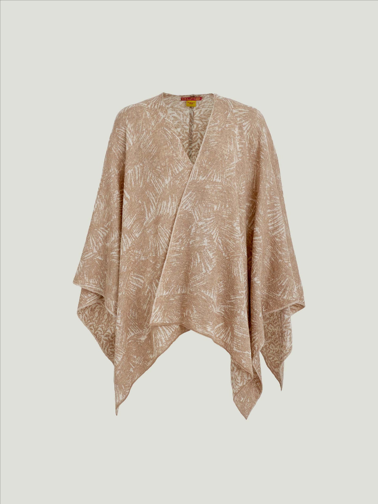 Waikiki Cape Baby Alpaca & Silk Color Orange