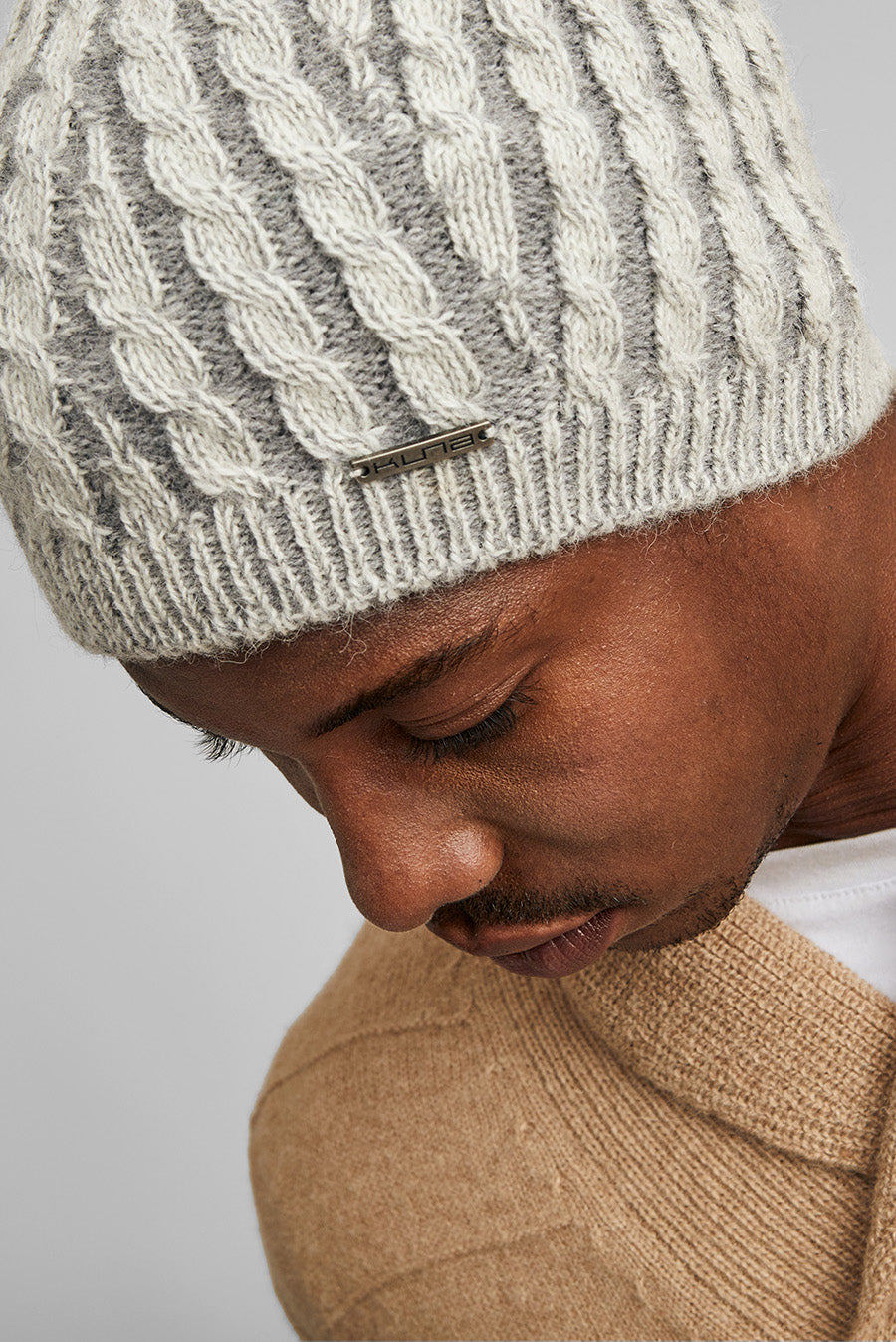 Wonder Hat Baby Alpaca Color Ecru&Nuage