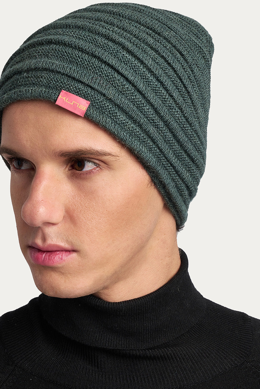 Whatever Hat Baby Alpaca Color Bosque & Beryl