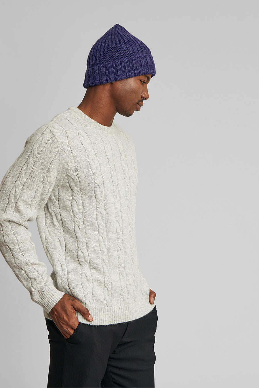 Pascual Hat Baby Alpaca Color Niagara