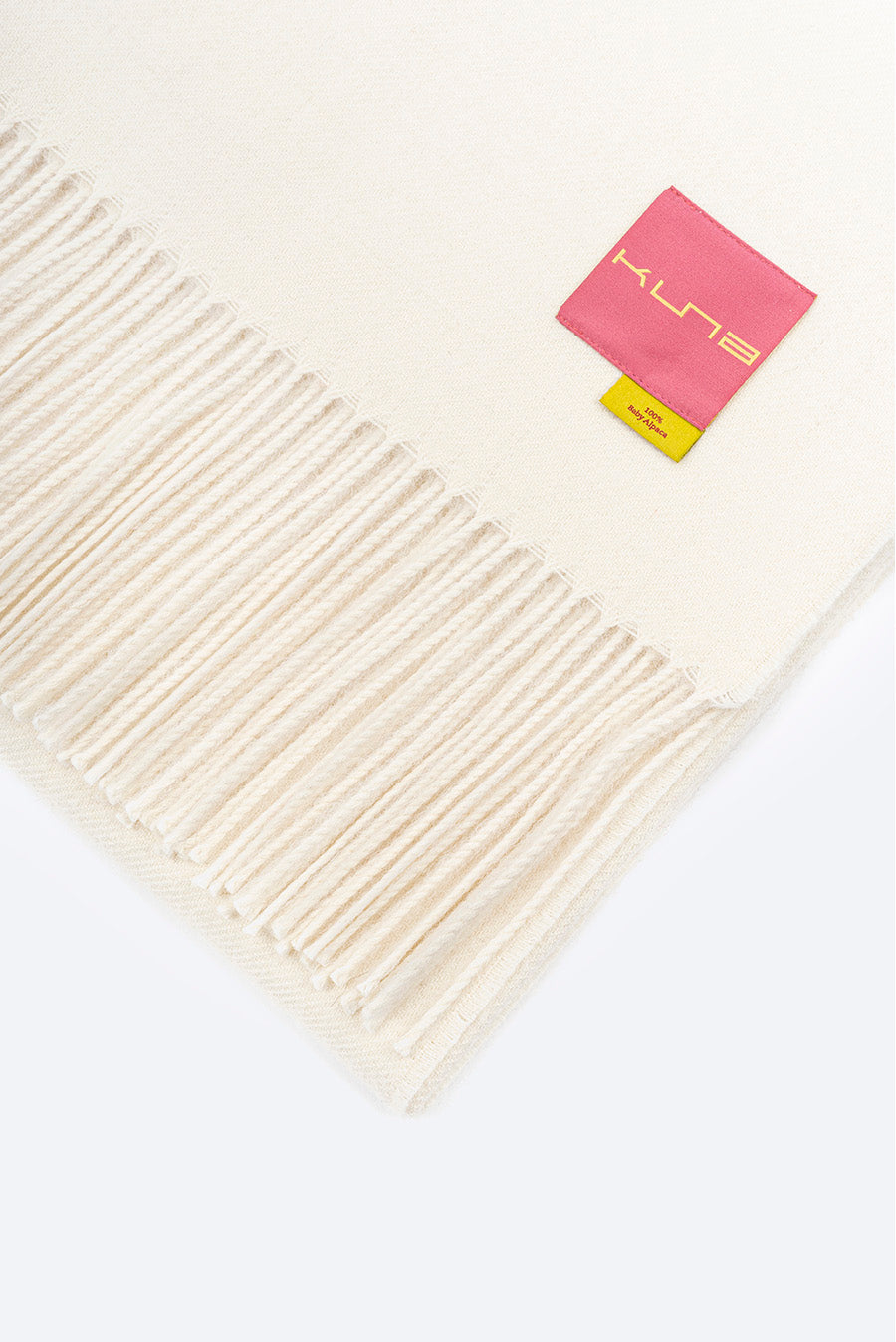 Jet Blanket Baby Alpaca Color Ecru