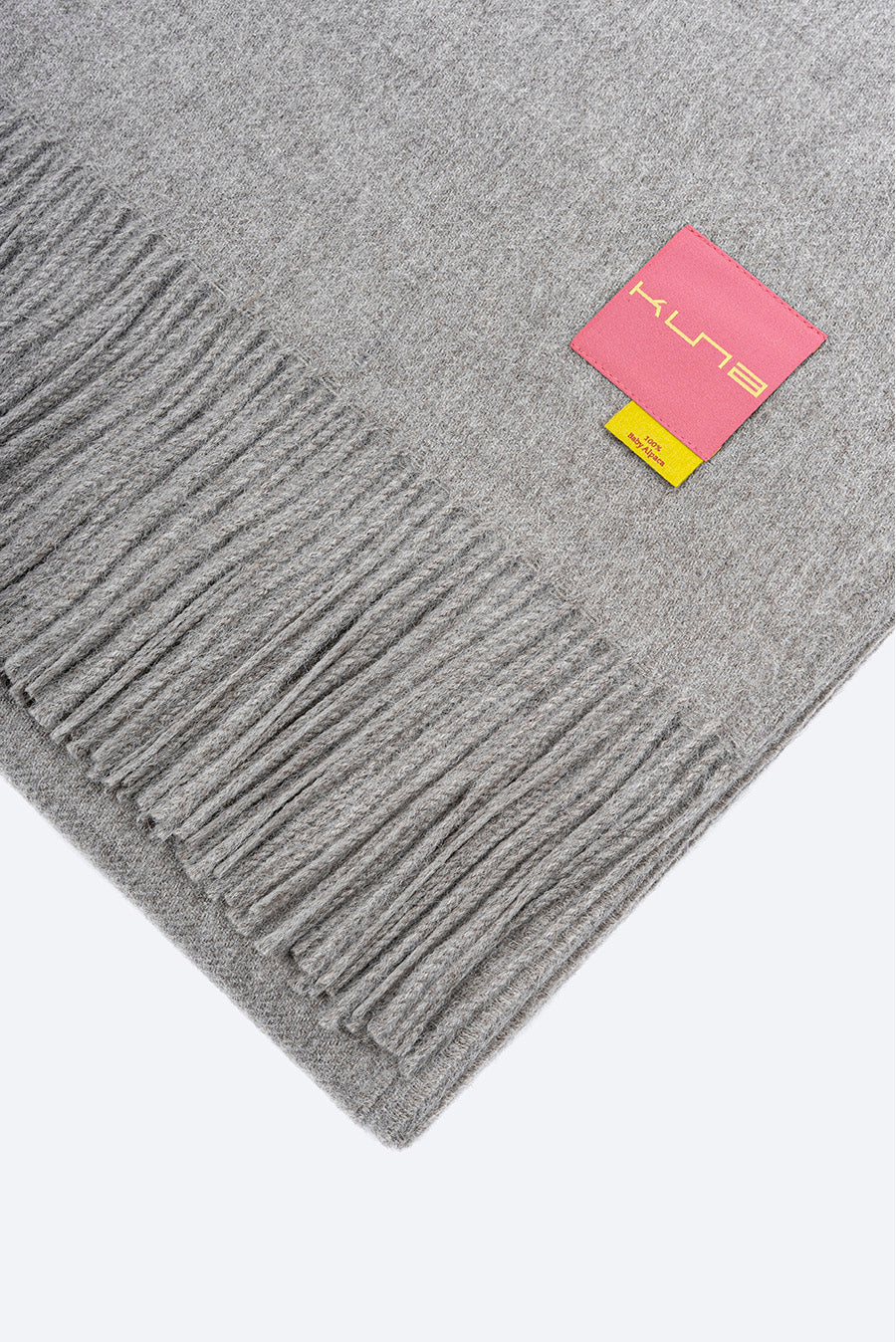 Jet Blanket Baby Alpaca Color Grey
