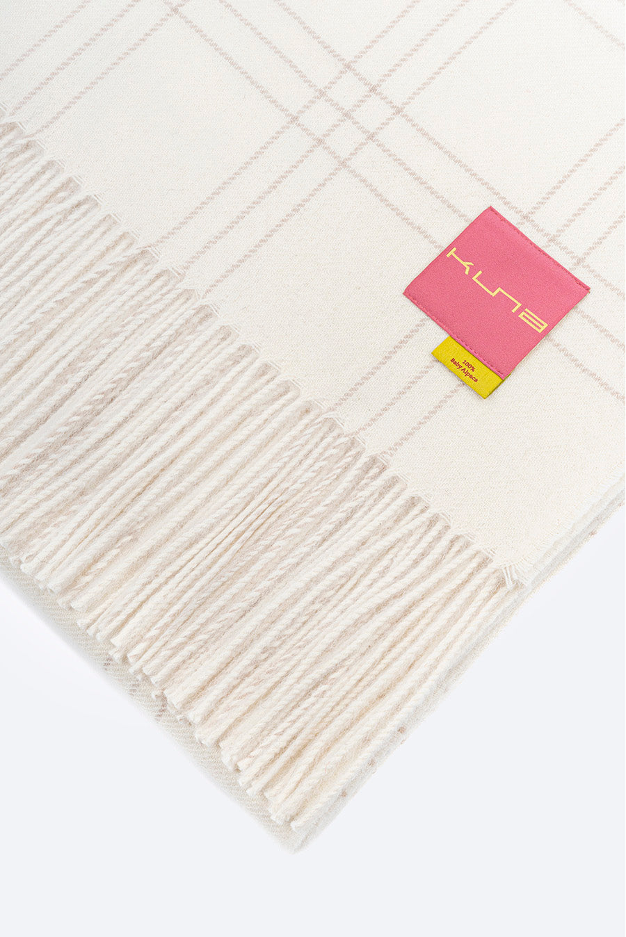 Manta Jetlag De Baby Alpaca Color Marron