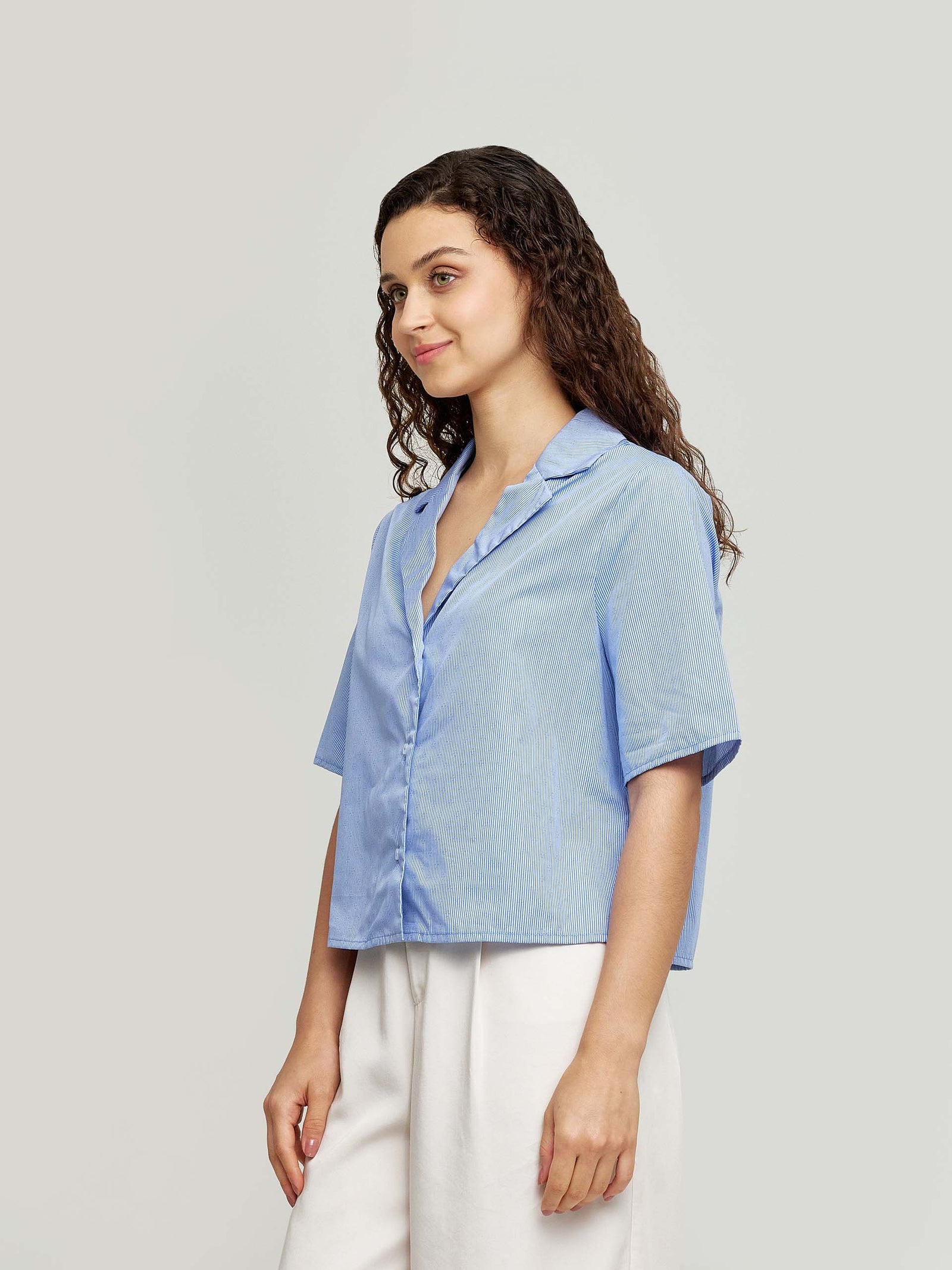 Blusa Wooga Algodón Color Azul