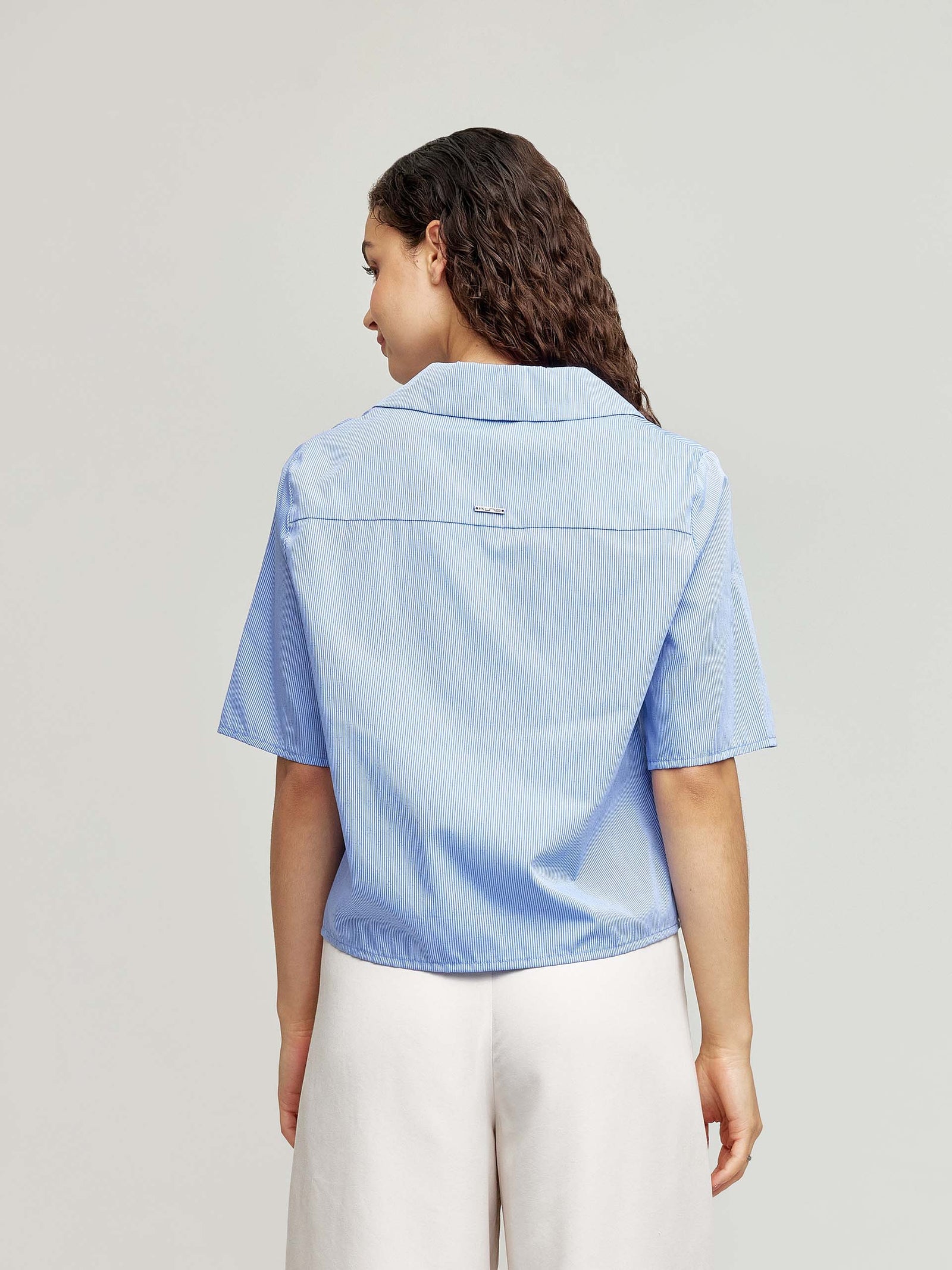 Blusa Wooga Algodón Color Azul